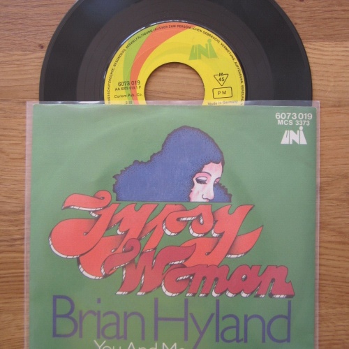 Single /  Brian Hyland – Gypsy Woman  / DE    PRESS /