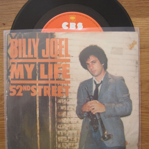 Single /  Billy Joel – My Life / 52nd Street  / DE   PRESS /