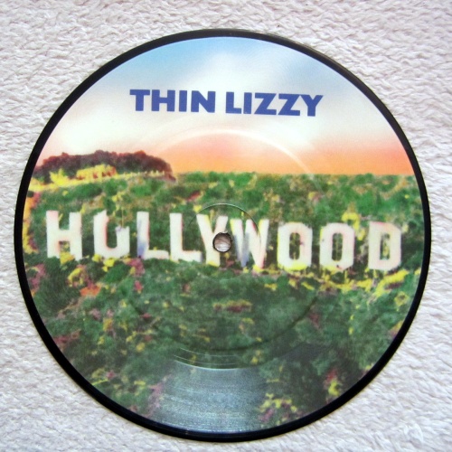PICTURE Single / THIN LIZZY / HOLLYWOOD / 1981 / TOP RARITÄT /