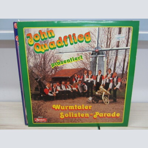 LP / John Quadflieg Und Die Wurmtaler Musikanten / Berton Rec - AUSTRIA / RAR /