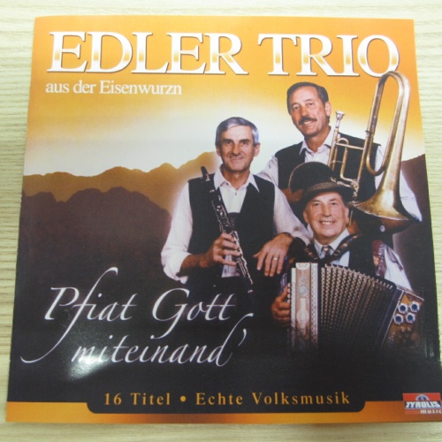 CD / EDLER TRIO AUS DER EISENWURZEN - PFIAT GOTT . /  TOP RARITÄT /