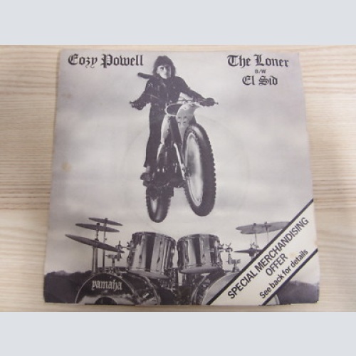 Single /  Cozy Powell – The Loner / Blue -Vinyl / UK PRESS / RARITÄT / ARO 205