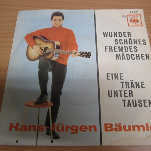Single / Hans-Jürgen Bäumler ?– Wunderschönes Fremdes Mädchen    / DE PRESS /