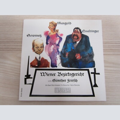 CD / WIENER BEZIRKSGERICHT VON GÜNTHER FRITSCH / QUALTINGER,SOWINETZ,MANGOLD /