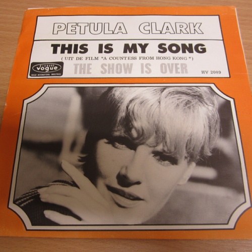 Single /  Petula Clark ?– This Is My Song / NL   PRESS /  RAR /
