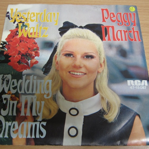 Single /  Peggy March ?– Yesterday Waltz  /  DE Press / RAR /