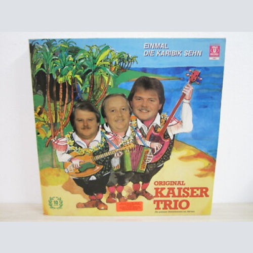 LP / ORIGINAL KAISER TRIO - EINMAL DIE KARIBIK SEHN  / AUSTRIA / RARITÄT /