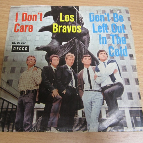 Single / Los Bravos ?– I Don't Care    / DE  Press / RAR //