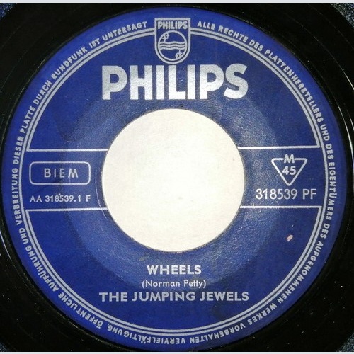 The Jumping Jewels - Wheels / Geisterreiter (7", Single)
