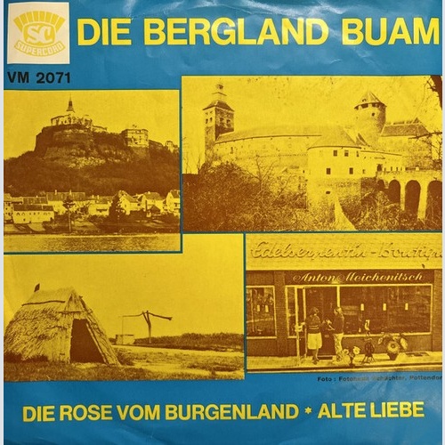 Die Bergland Buam* - Die Rose Vom Burgenland / Alte Liebe (7", Single)