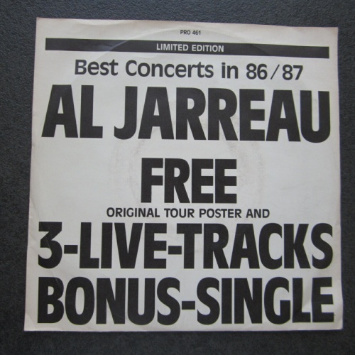 Single / Al Jarreau – 3-Live-Tracks Bonus-Single / DE Press /