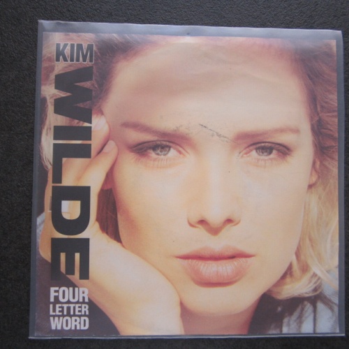 Single / Kim Wilde – Four Letter Word / DE Press /