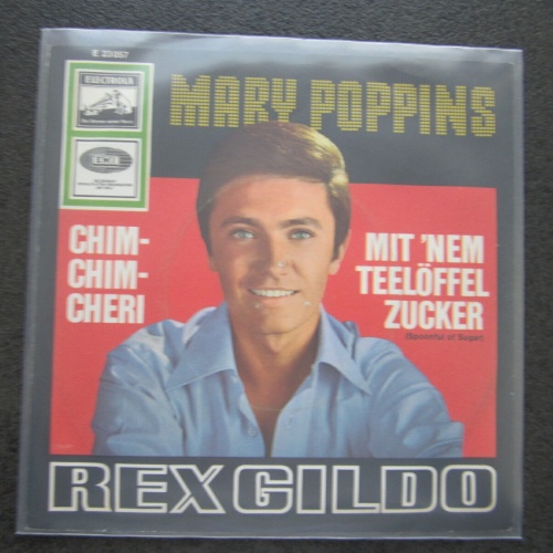 Single / Rex Gildo – Chim-Chim-Cheri / Mit 'nem Teelöffel Zucker / DE Press /