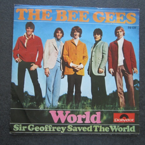 Single / The Bee Gees – World / AUT Press /