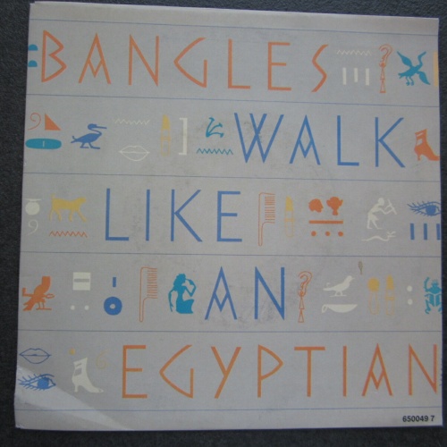 Single / Bangles – Walk Like An Egyptian / NL Press /