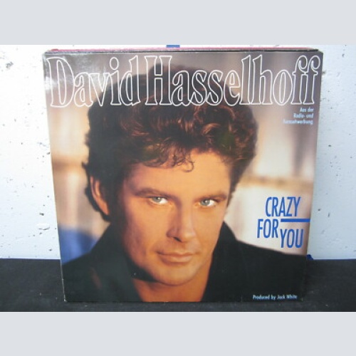 LP /  David Hasselhoff – Crazy For You   /   DE    PRESS / RAR /