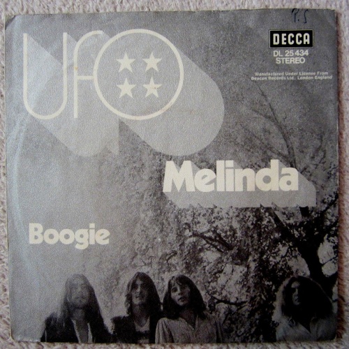 Single / UFO / MELINDA / 1970  / TOP RARITÄT / DECCA REC / DE PRESS /