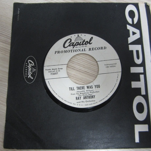 Single /  Ray Anthony & His Orchestra ?– The Big Record   / MUSTER / PROMO /