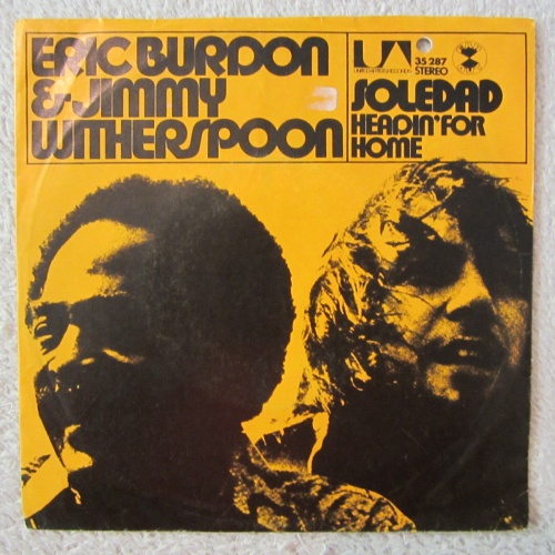 SINGLE  / ERIC BURDON & JIMMY WITHERSPOON  / 1971 / RARITÄT /  BLUES /  DE PRESS