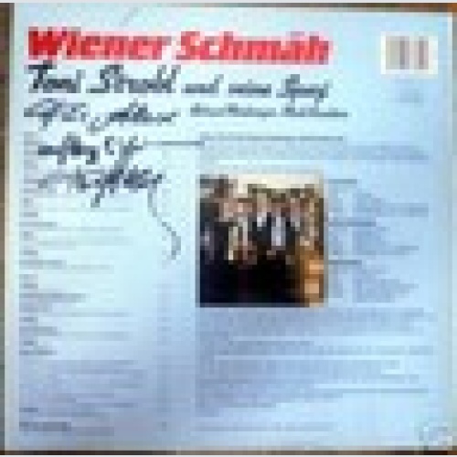 LP / TONI STROBL UND SEINE SPEZI / MIT ORIG.AUTOGRAMM /