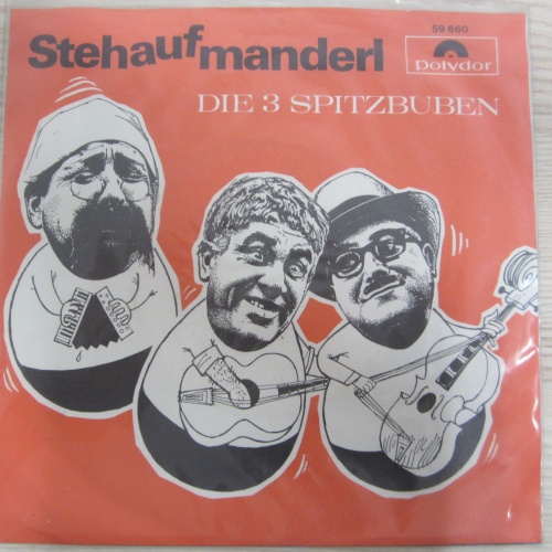 Single / Die 3 Spitzbuben ?– Stehaufmanderl  / AUSTRIA / SELTEN / 1968 /