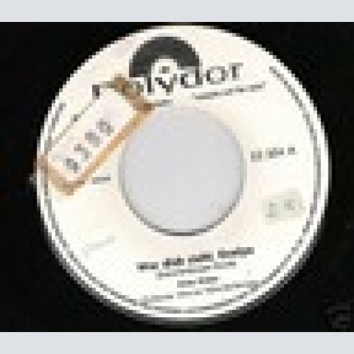 Single--Peter Kraus---RARE   Musterplatte-