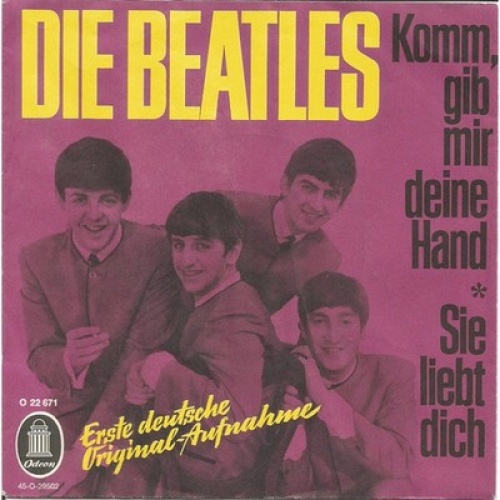 Die Beatles* - Komm, Gib Mir Deine Hand / Sie Liebt Dich (7", Single, Mono)