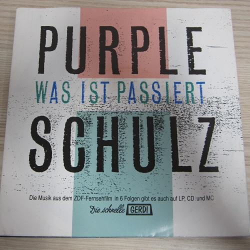 Single /   Purple Schulz ?– Was Ist Passiert    / DE  PRESS / RAR /
