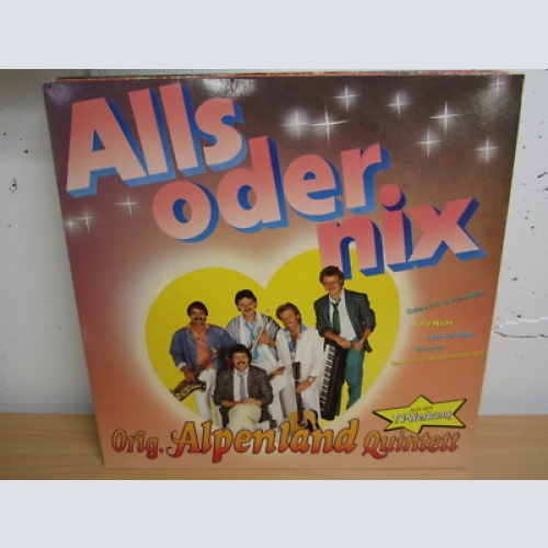 LP /  Orig. Alpenland Quintett ?– Alls Oder Nix / VM REC. / AUSTRIA /