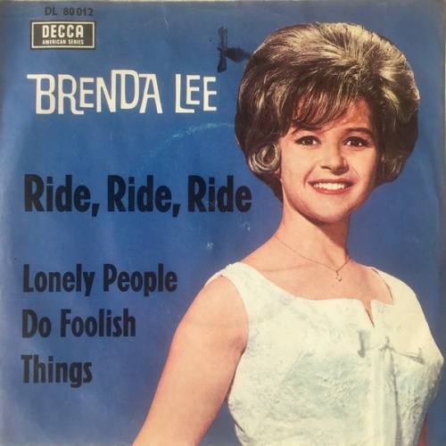 Brenda Lee - Ride, Ride, Ride (7", Promo)