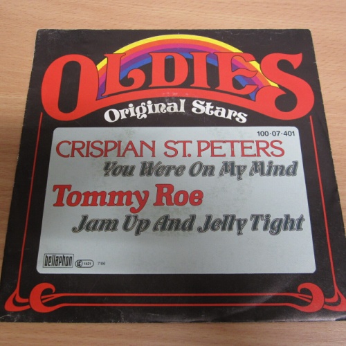 Single / Crispian St. Peters / Tommy Roe ?– You Were On My Mind  / DE   PRESS /