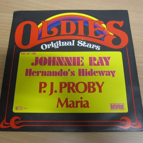 Single /  Johnnie Ray / P.J. Proby ?– Hernando's Hideway /   / DE PRESS / RAR /