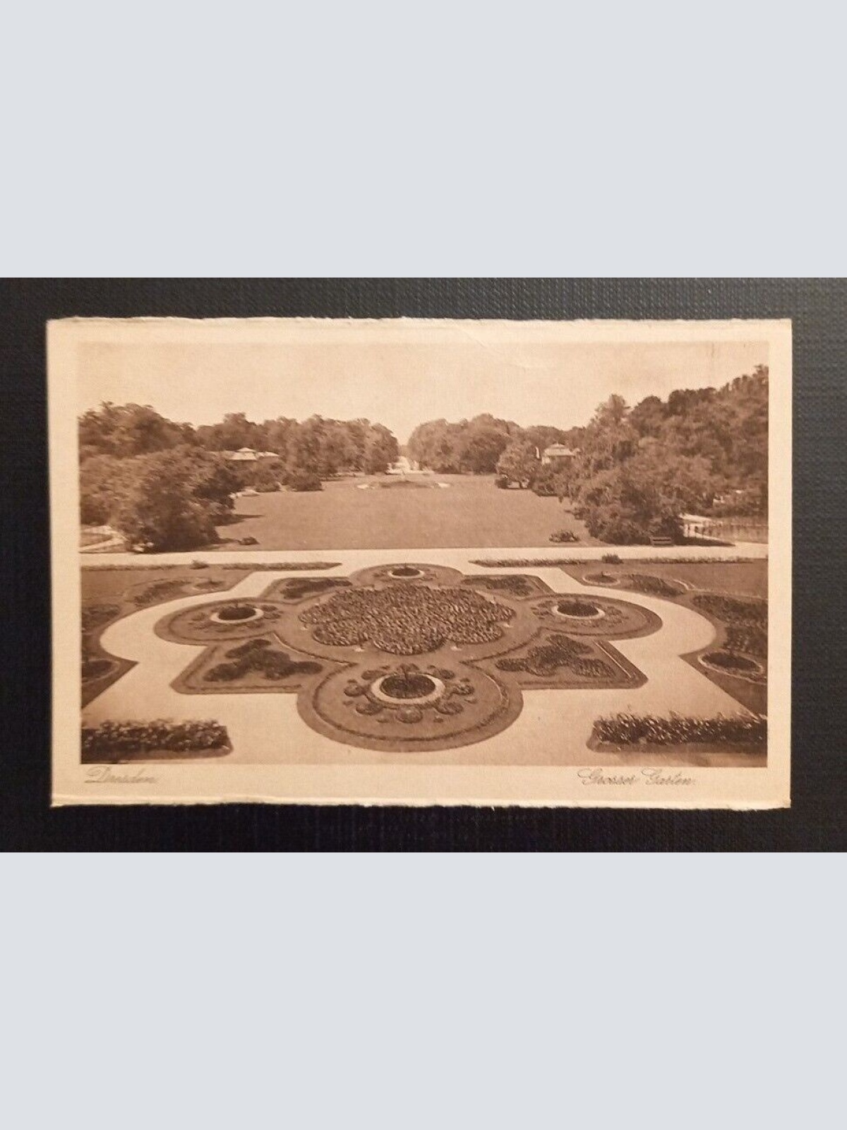 AK  Dresden Großer Garten Ga