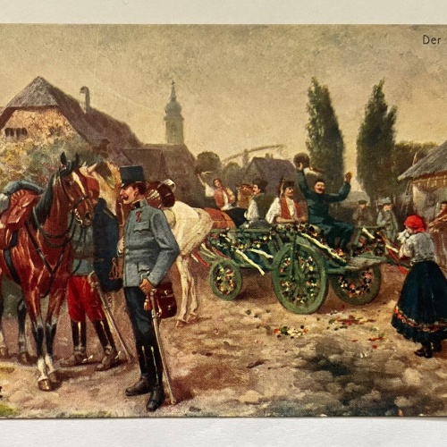 Der Landsturm Krieg Militär Soldat Rotes Kreuz Fürsorgeamt Deutschland 8413 K TH