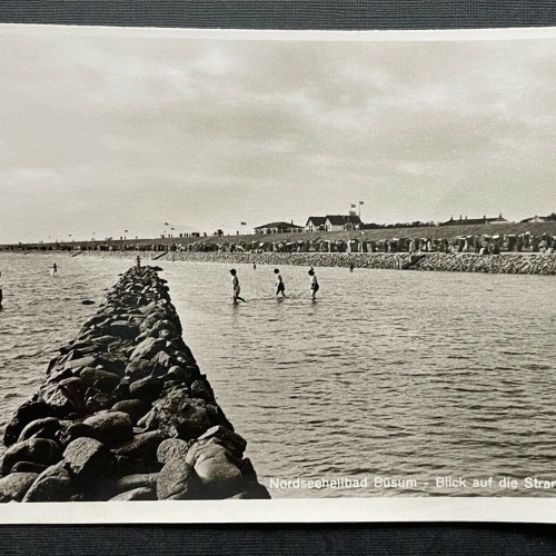 Nordseeheilbad Büsum Strandpromenade Schleswig-Holstein Deutschland 402614 TH C