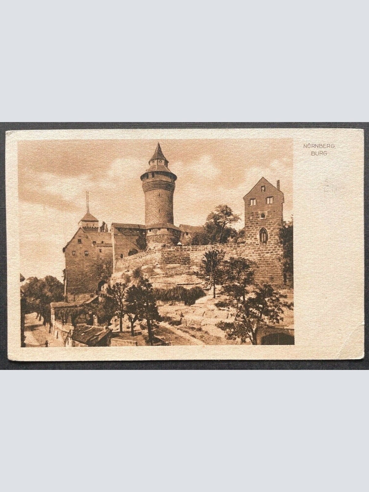 Nürnberg Burg Schloss Festung Turm Berg Bayern Deutschland 402687 TH C