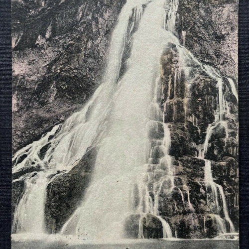 Gollinger Wasserfall Fels Berg Salzburg Österreich 402649 TH C