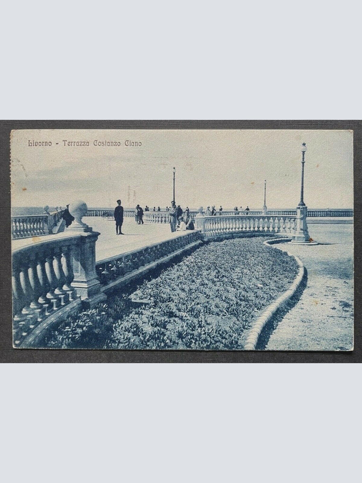 Livorno Terrazza Costanzo Ciano Terrasse Park Toskana Italien 402617 TH C