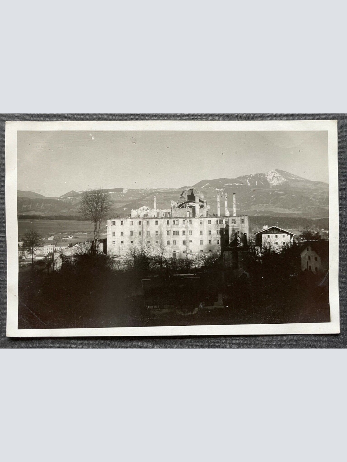 Hallein Brand Augustinerkloster 1943 Gebäude Stadt Salzburg Österreich 402703 TH
