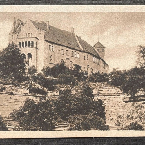Nürnberg Burg vom Westen Schloss Festung Berg Bayern Deutschland 402686 C
