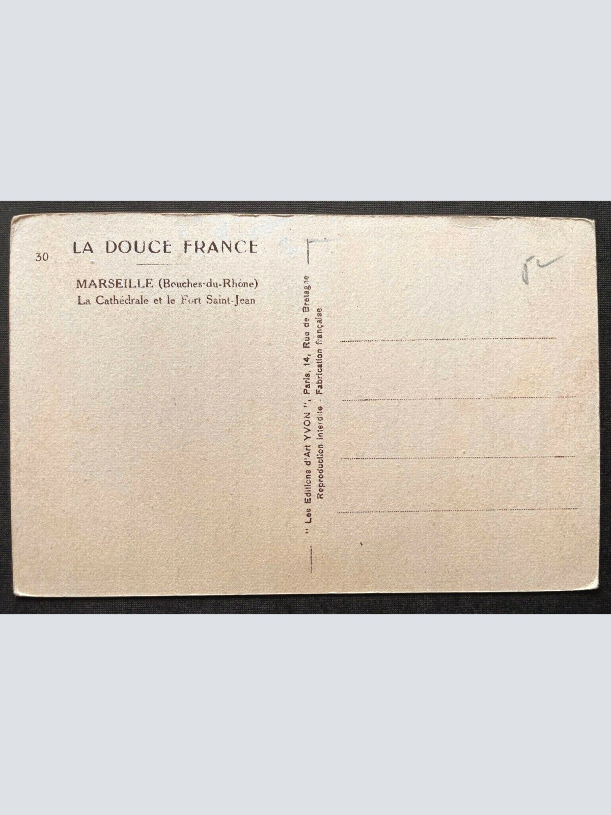 Marseille Rhone Fluss Mündung Fort Saint-Jean Kathedrale Frankreich 402643 TH C