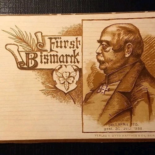 Fürst Bismarck Porträt 500228 H Gr