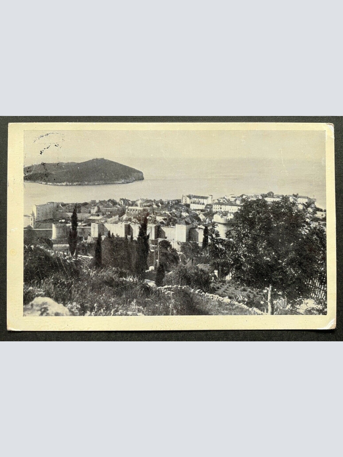 Dubrovnik Lokrum Insel Stadt Gebäude Kroatien Jugoslawien 402625 TH C