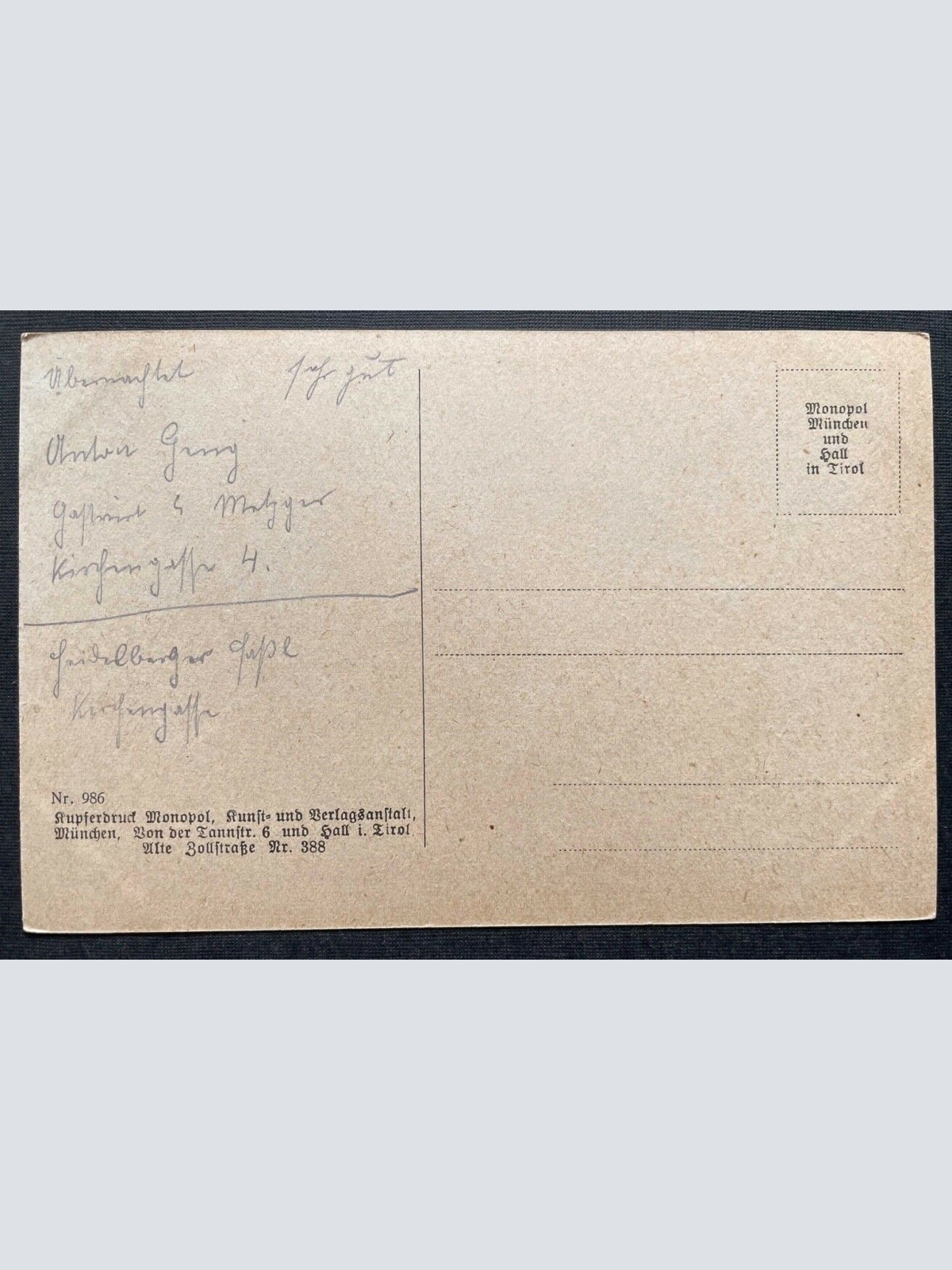 Ansichtskarte Bregenz Bodensee Schweizer Berge Stadt Gebirge Vorarlberg