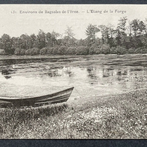 Bagnoles-de-l’Orne Umgebung L'étang de la Forge Teich Boot Frankreich 402685 C