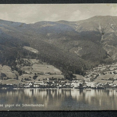 Zell am See gg. Schmittenhöhe Stadt Gebirge Berg Salzburg Österreich 402669 TH C