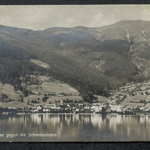 Zell am See gg. Schmittenhöhe Stadt Gebirge Berg Salzburg Österreich 402669 TH C