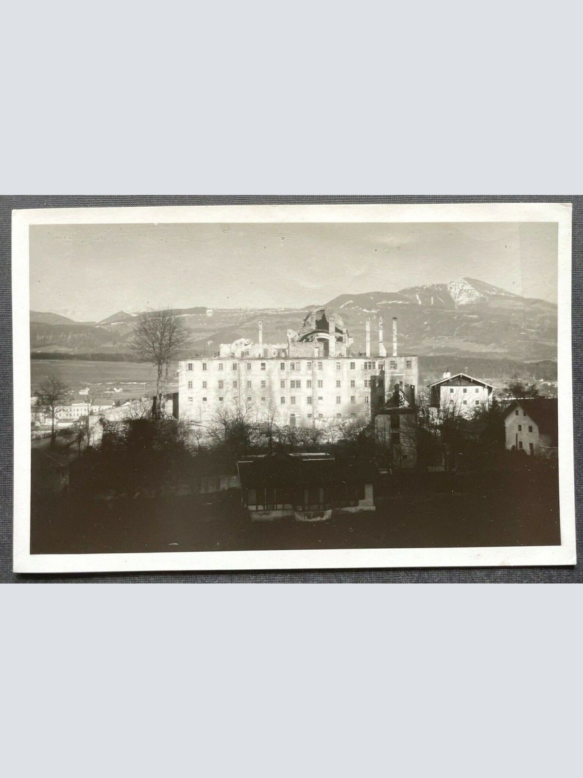 Hallein Brand Augustinerkloster 1943 Gebäude Stadt Salzburg Österreich 402706 TH