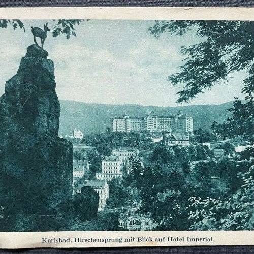 Karlsbad Karlovy Vary Hirschensprung Hotel Imperial Stadt Tschechien 402620 TH C