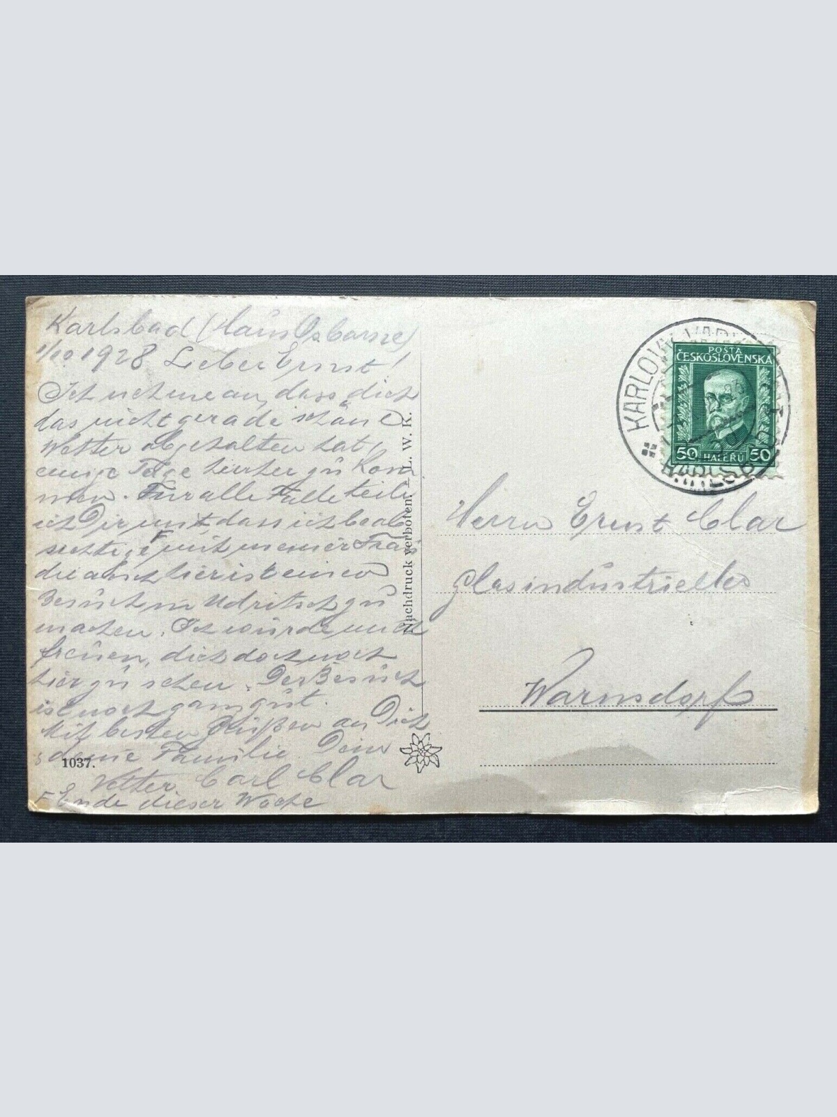 Karlsbad Karlovy Vary Hirschensprung Hotel Imperial Stadt Tschechien 402620 TH C